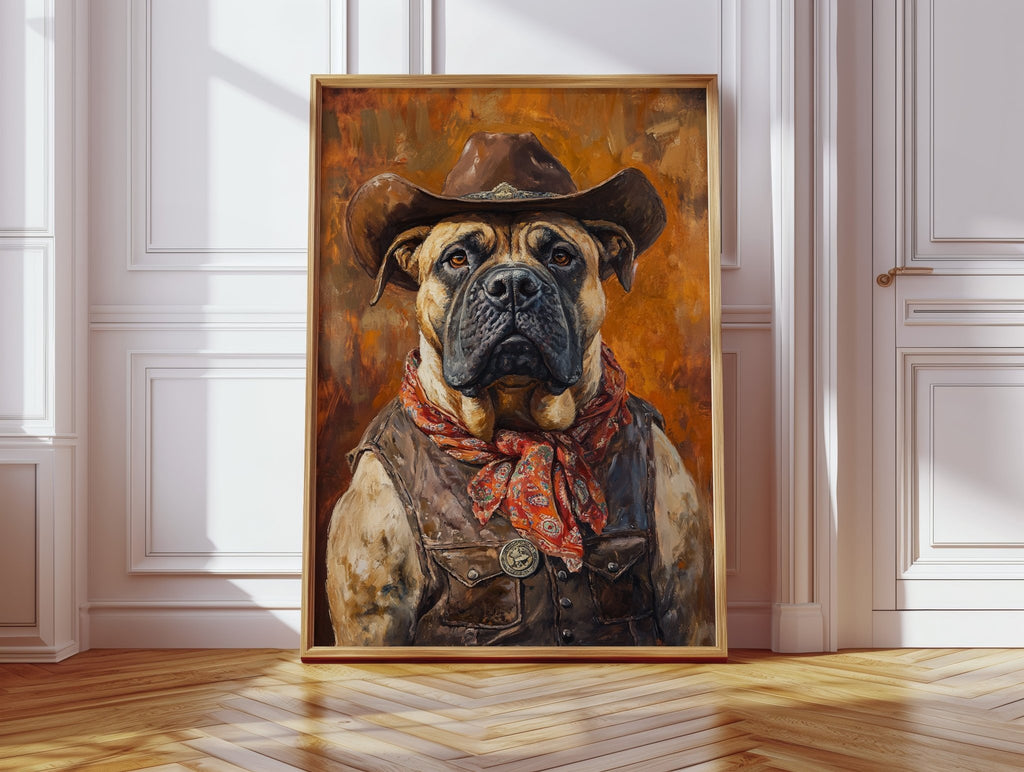 Bullmastiff Sheriff of the High Plains - Quarter Circle AK Boutique