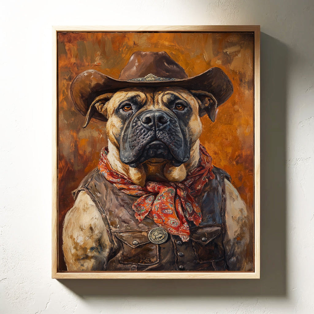 Bullmastiff Sheriff of the High Plains - Quarter Circle AK Boutique