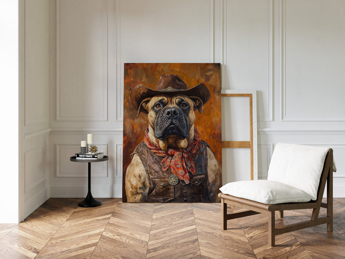 Bullmastiff Sheriff of the High Plains - Quarter Circle AK Boutique