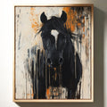 Burnt Sienna Blaze Stallion - Quarter Circle AK Boutique