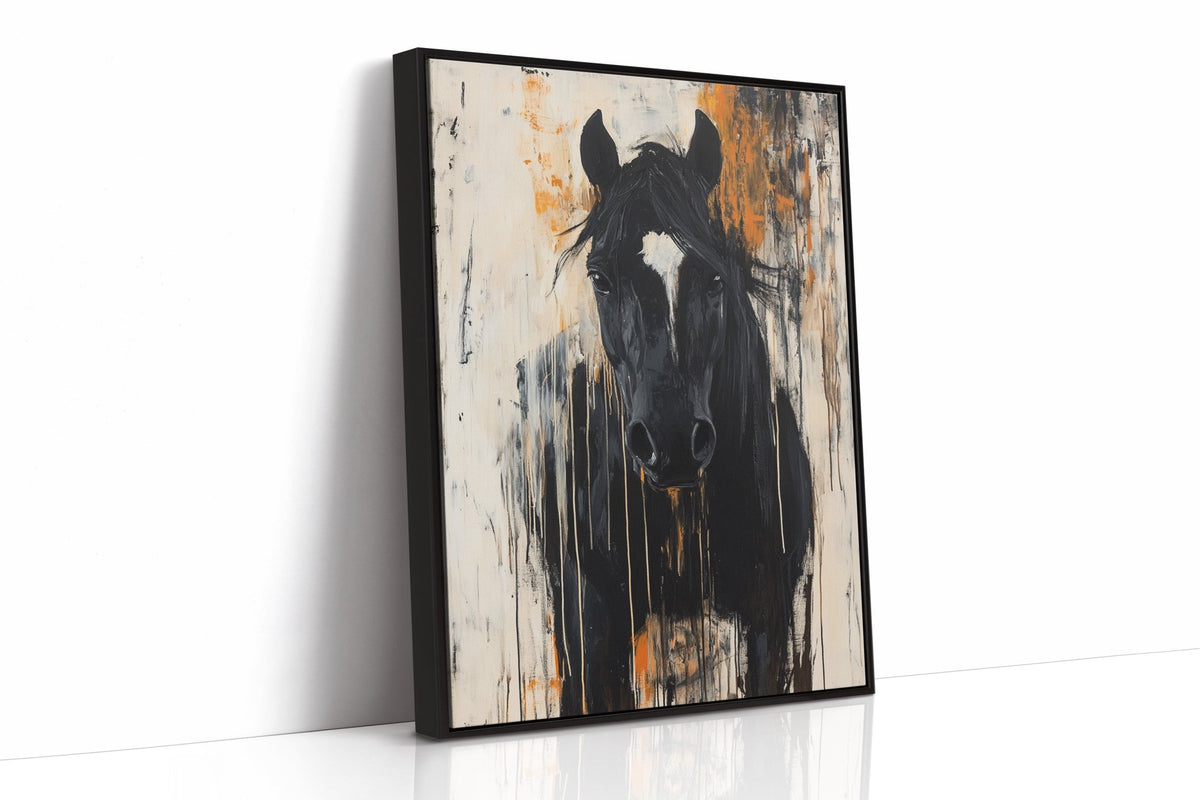 Burnt Sienna Blaze Stallion - Quarter Circle AK Boutique
