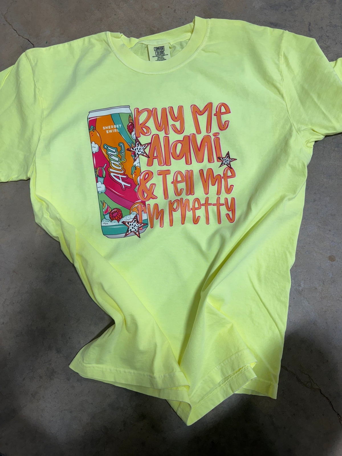 Buy me Alani Sherbet swirl tee or sweatshirt - Quarter Circle AK Boutique