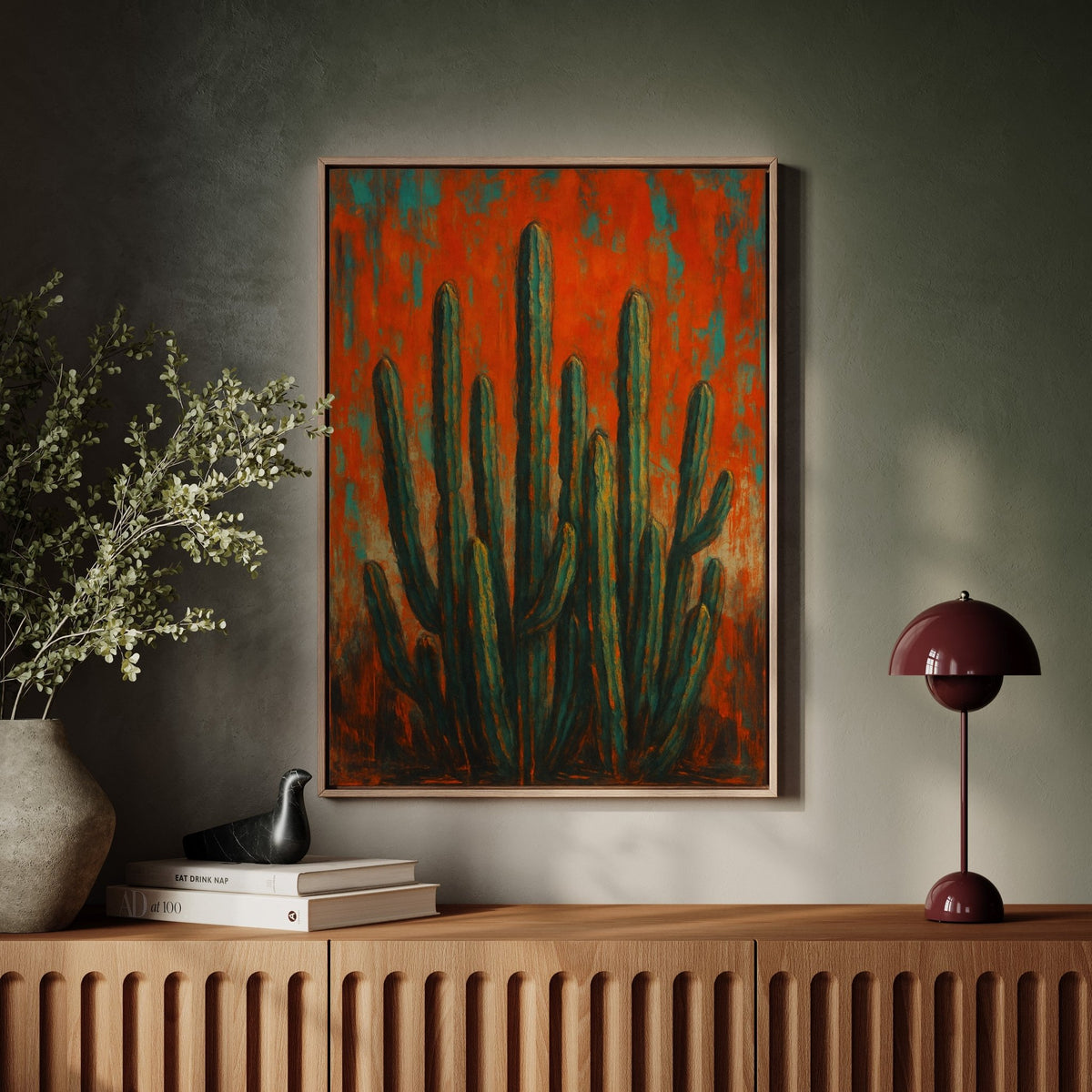 Cactus Glow - Quarter Circle AK Boutique