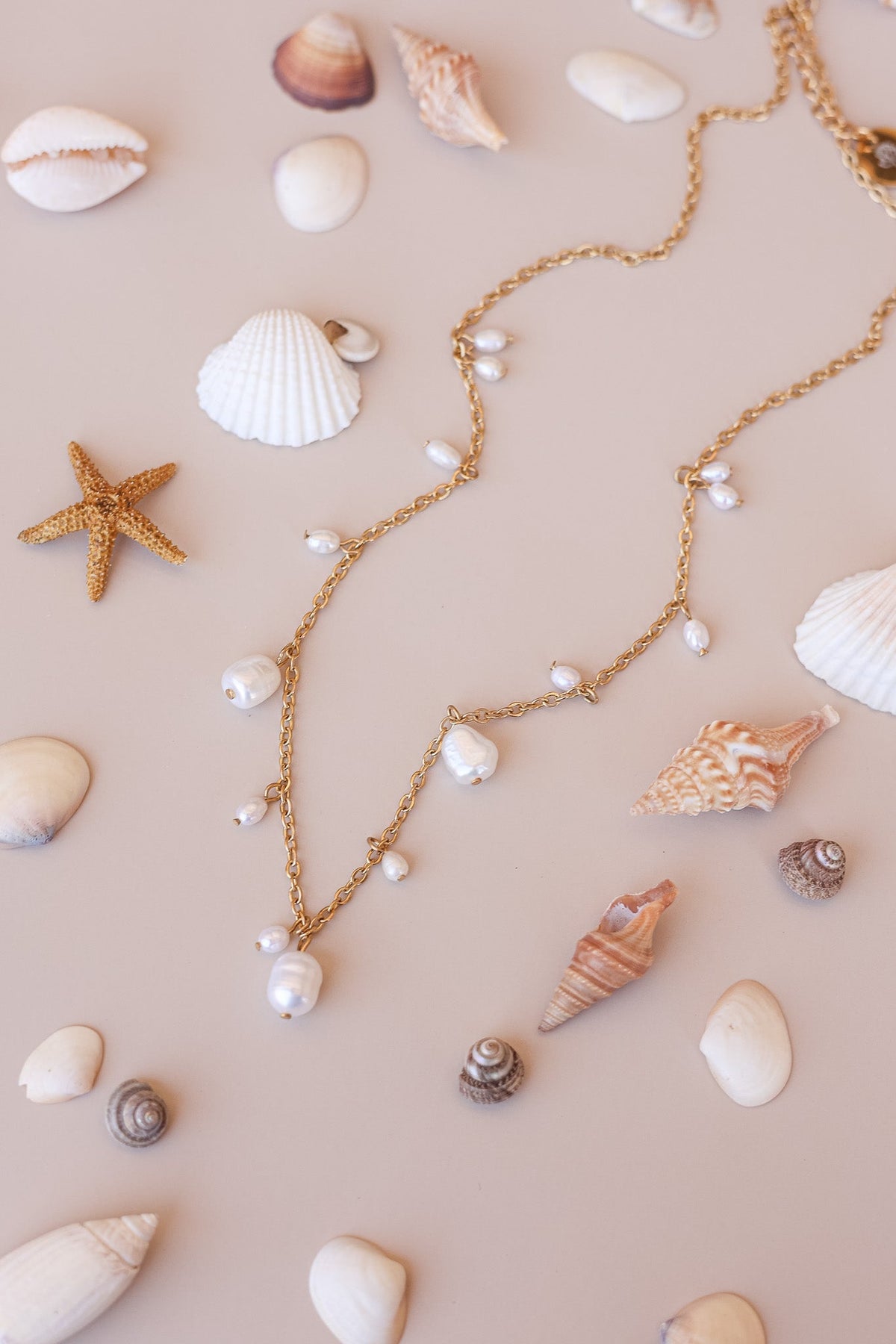 Calypso Necklace - Quarter Circle AK Boutique