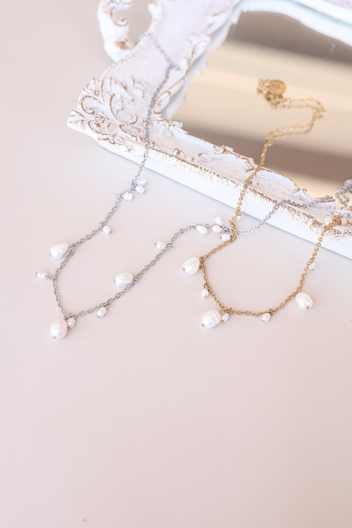 Calypso Necklace - Quarter Circle AK Boutique