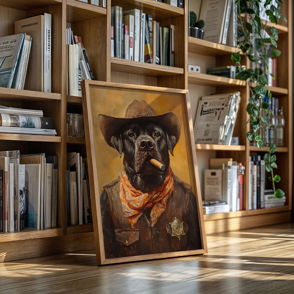 Cane Corso Outlaw Sheriff - Quarter Circle AK Boutique