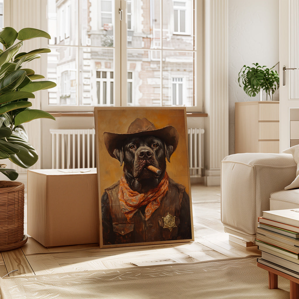 Cane Corso Outlaw Sheriff - Quarter Circle AK Boutique