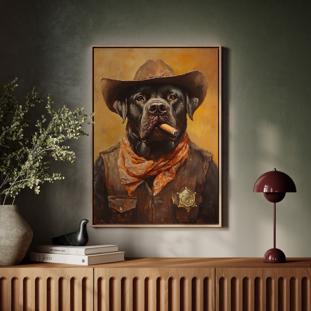 Cane Corso Outlaw Sheriff - Quarter Circle AK Boutique