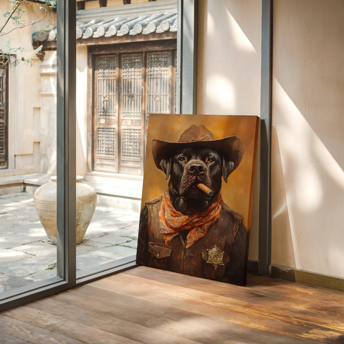 Cane Corso Outlaw Sheriff - Quarter Circle AK Boutique