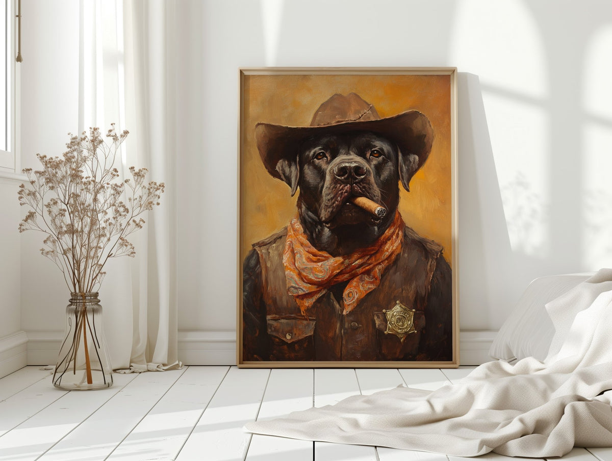 Cane Corso Outlaw Sheriff - Quarter Circle AK Boutique
