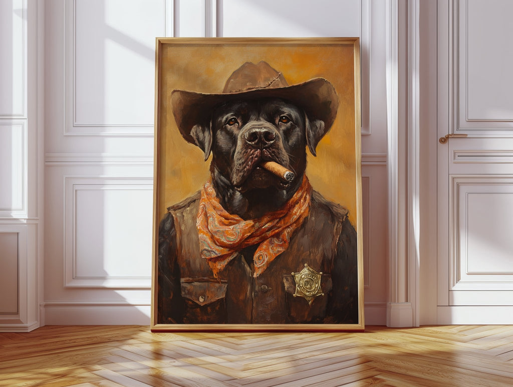 Cane Corso Outlaw Sheriff - Quarter Circle AK Boutique