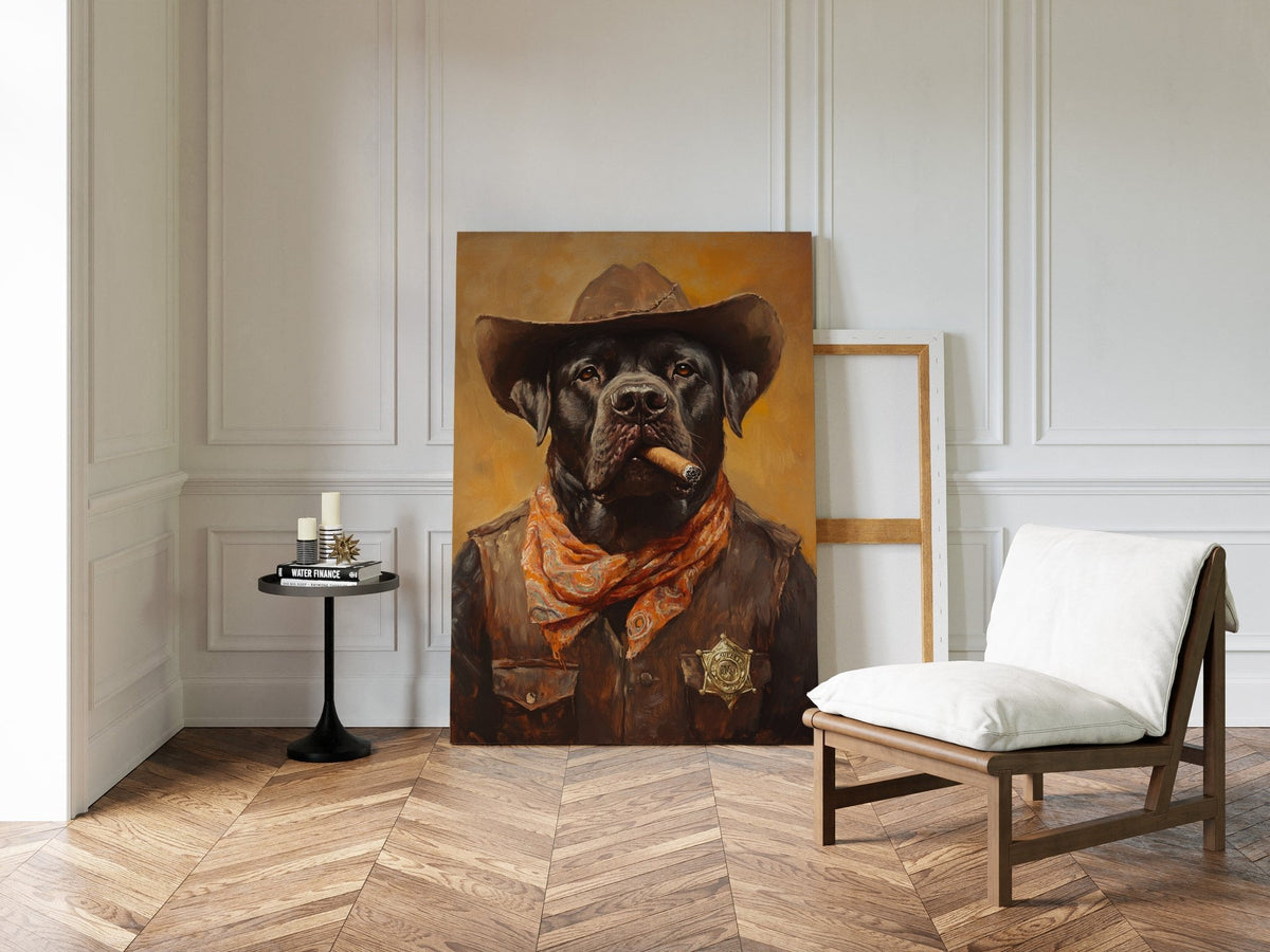 Cane Corso Outlaw Sheriff - Quarter Circle AK Boutique