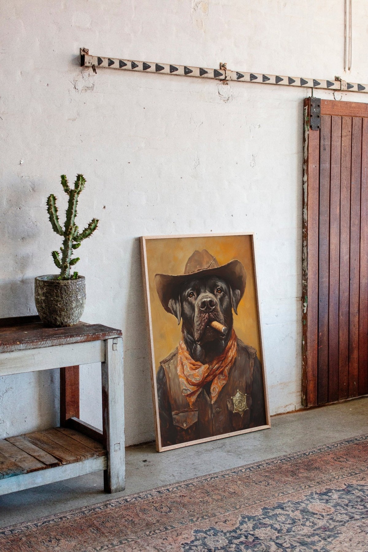 Cane Corso Outlaw Sheriff - Quarter Circle AK Boutique