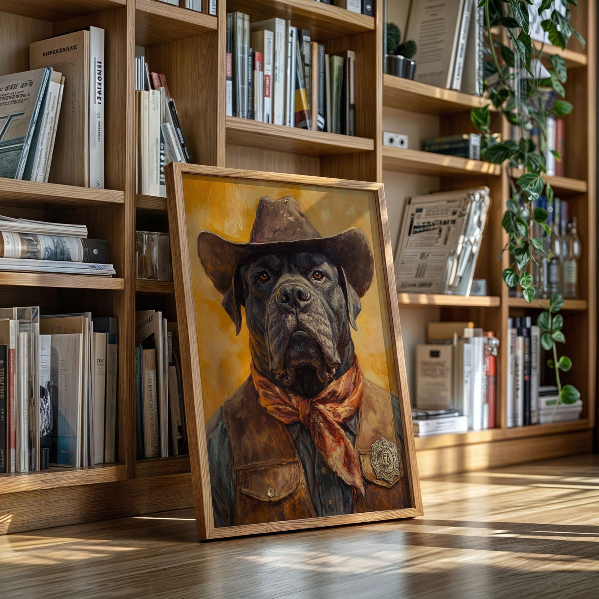 Cane Corso Western Marshal - Quarter Circle AK Boutique