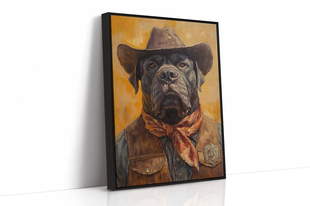 Cane Corso Western Marshal - Quarter Circle AK Boutique