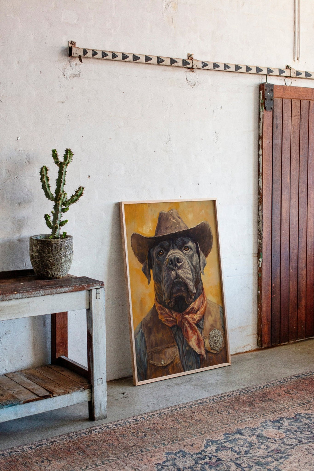 Cane Corso Western Marshal - Quarter Circle AK Boutique