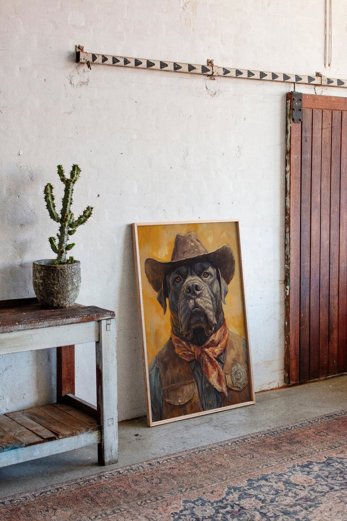 Cane Corso Western Marshal - Quarter Circle AK Boutique