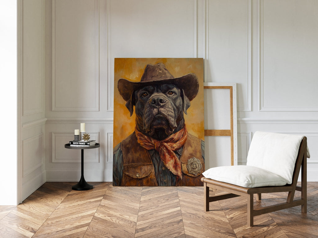 Cane Corso Western Marshal - Quarter Circle AK Boutique