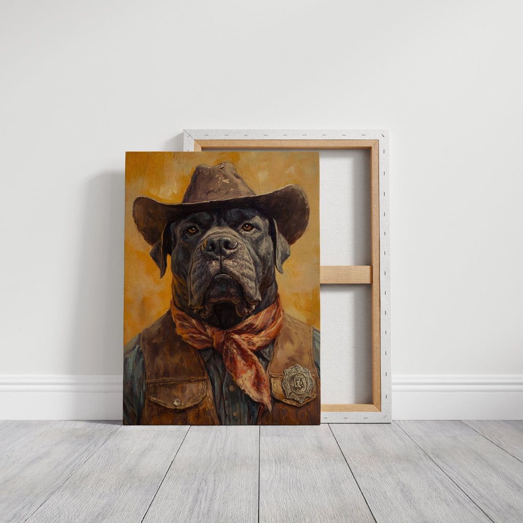 Cane Corso Western Marshal - Quarter Circle AK Boutique