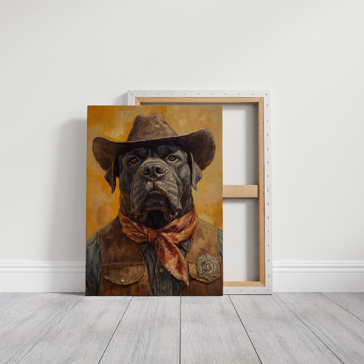 Cane Corso Western Marshal - Quarter Circle AK Boutique