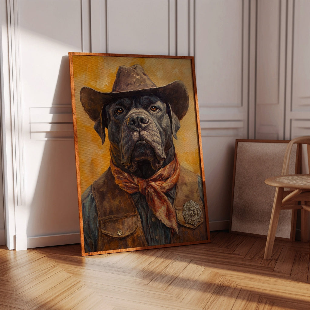 Cane Corso Western Marshal - Quarter Circle AK Boutique