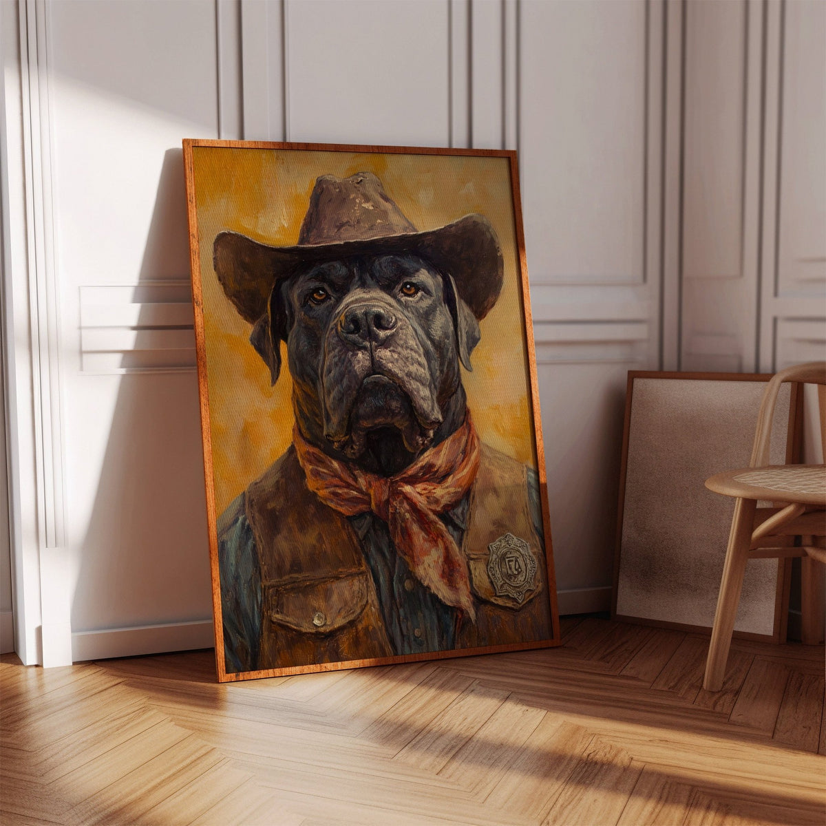 Cane Corso Western Marshal - Quarter Circle AK Boutique