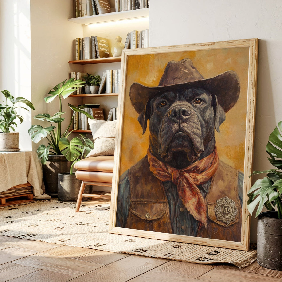Cane Corso Western Marshal - Quarter Circle AK Boutique