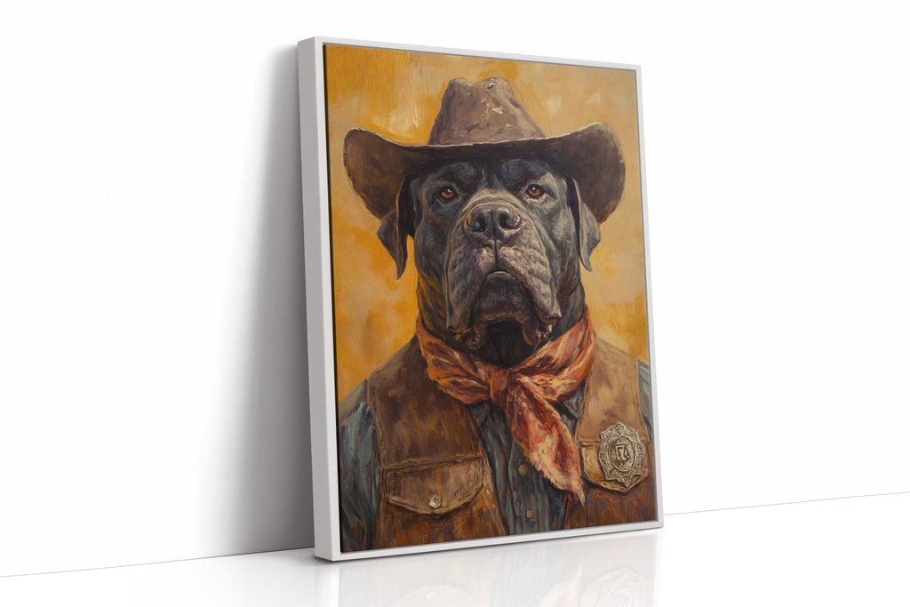 Cane Corso Western Marshal - Quarter Circle AK Boutique