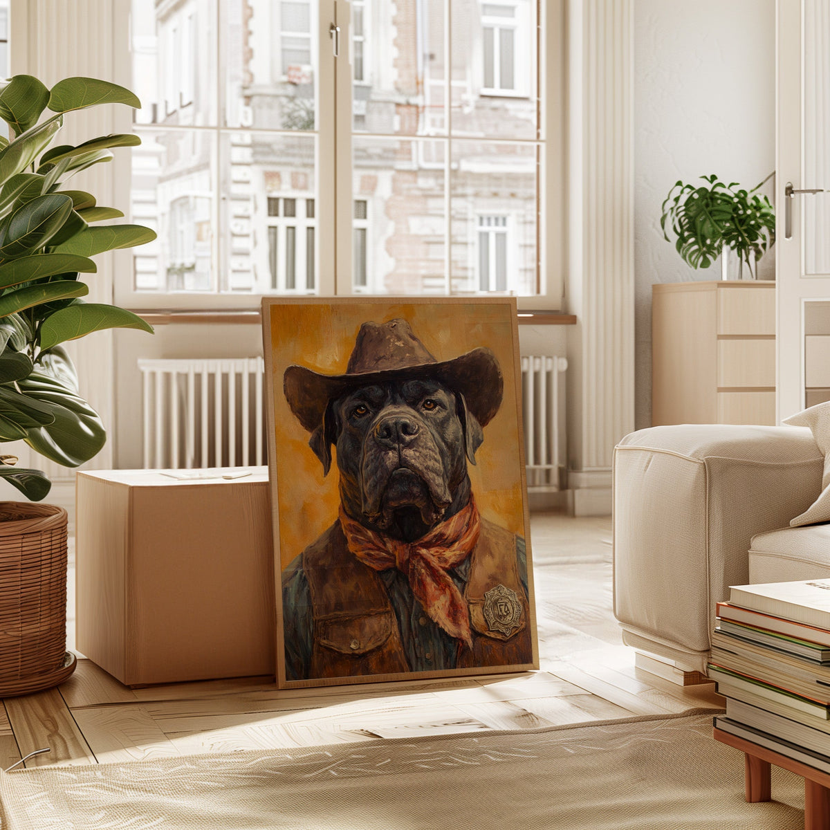 Cane Corso Western Marshal - Quarter Circle AK Boutique