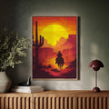 Chasing the Golden Horizon - Quarter Circle AK Boutique