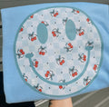 Checker & cherry face tee or sweatshirt - Quarter Circle AK Boutique