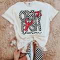 Checker crawfish season tee or sweatshirt - Quarter Circle AK Boutique