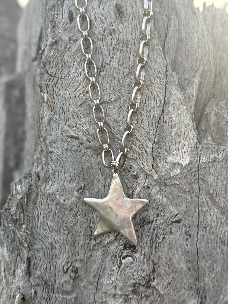 Pastel Bead and Chunky Star Necklace Jewelry Stack Bundle
