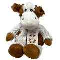 Cinnamon Latte Cow Warmies - Quarter Circle AK Boutique