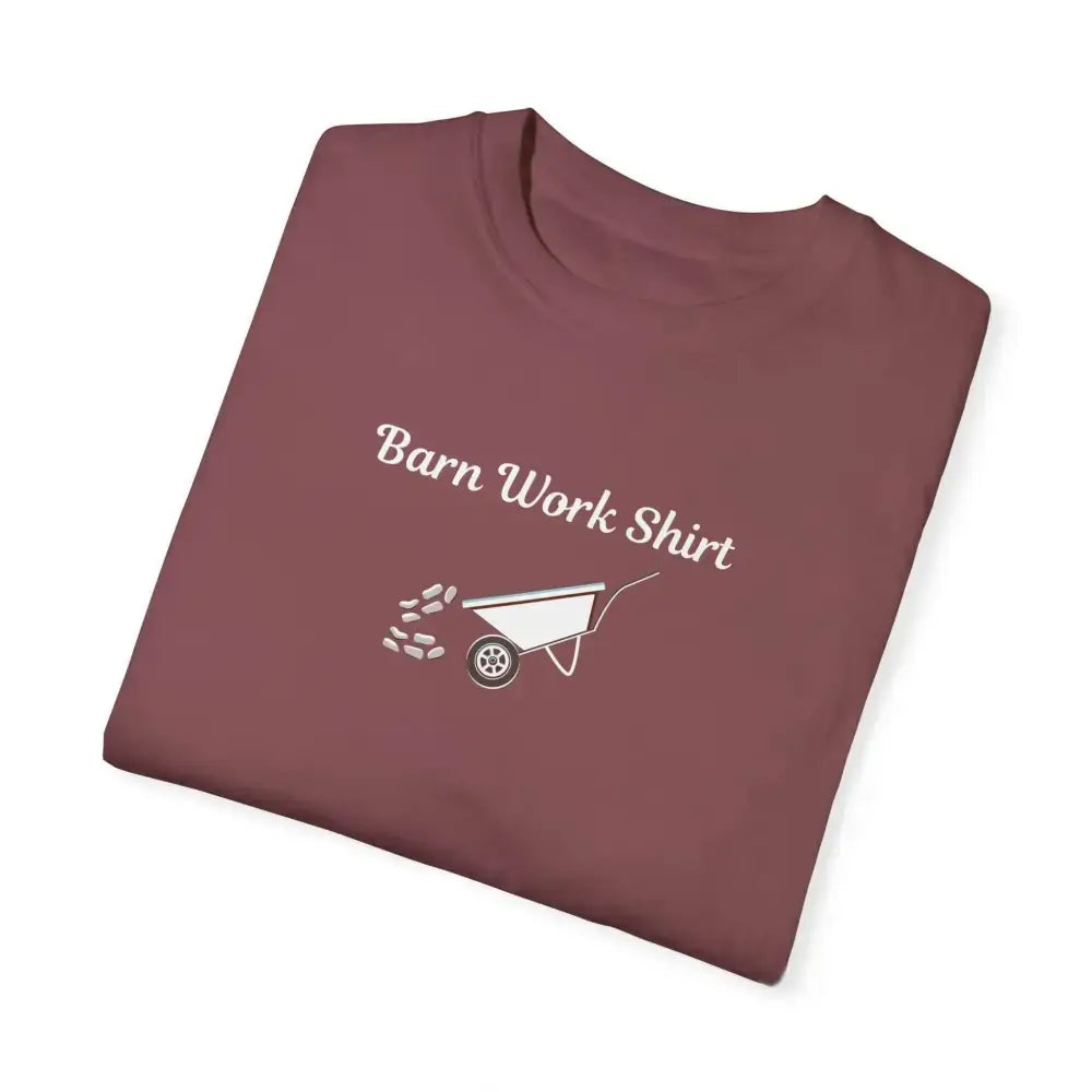 Classic Barn Work T-Shirt – Built for Grit and Comfort, Barn Work Tee