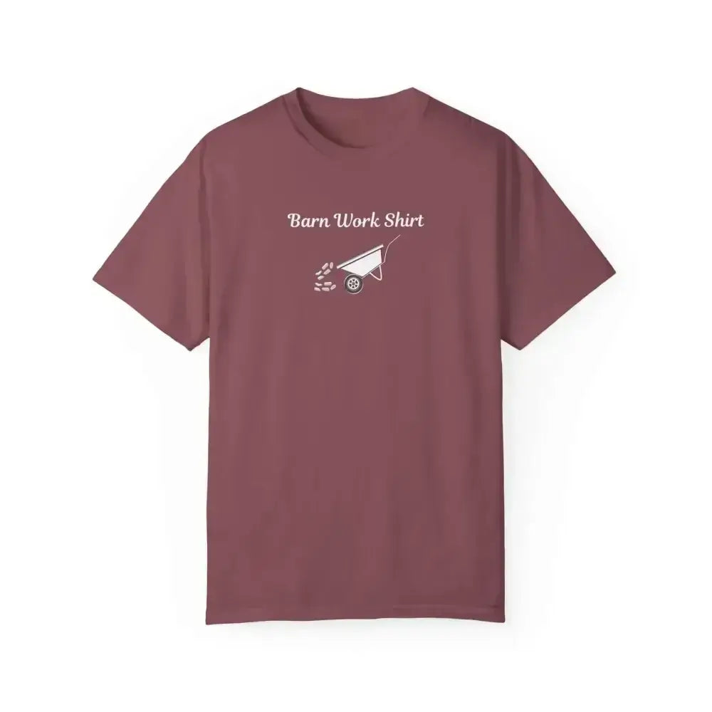 Classic Barn Work T-Shirt – Built for Grit and Comfort, Barn Work Tee