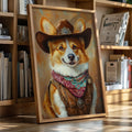 Corgi Sheriff with a Heart of Gold - Quarter Circle AK Boutique