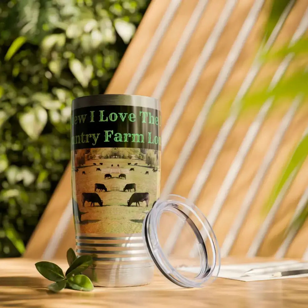 Cowboy Country Coffee Mug, Farmer Travel Tumbler, Gifts for Men 20oz
