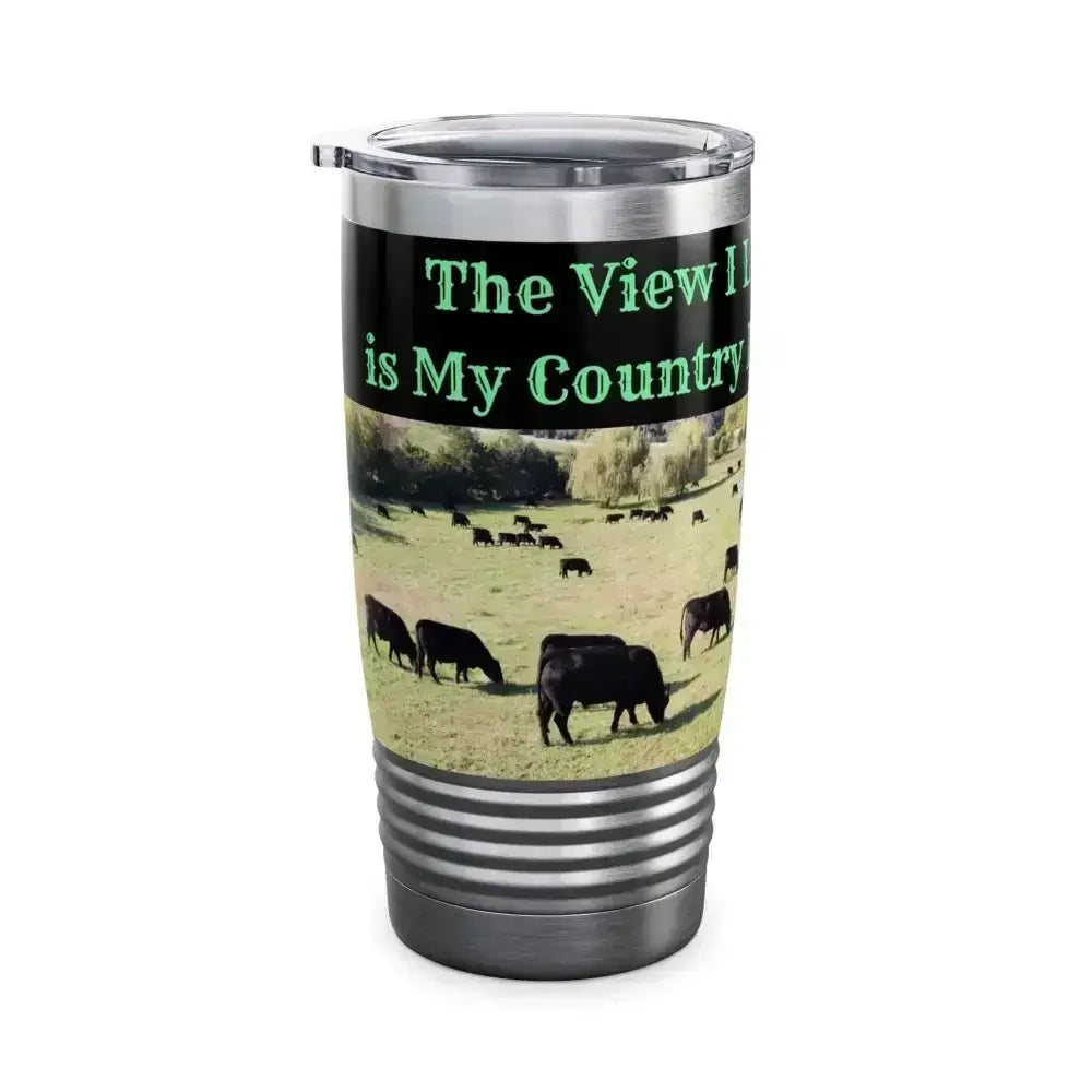 Cowboy Country Coffee Mug, Farmer Travel Tumbler, Gifts for Men 20oz