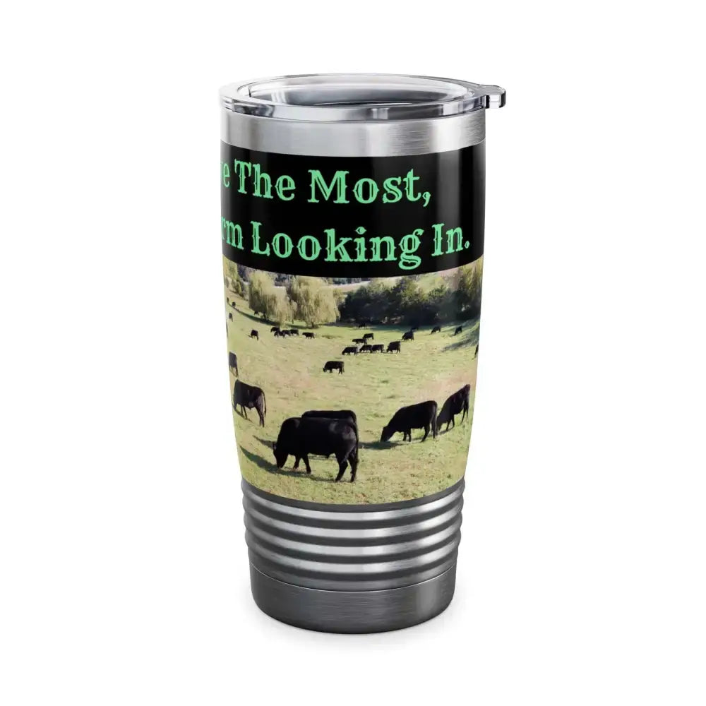 Cowboy Country Coffee Mug, Farmer Travel Tumbler, Gifts for Men 20oz