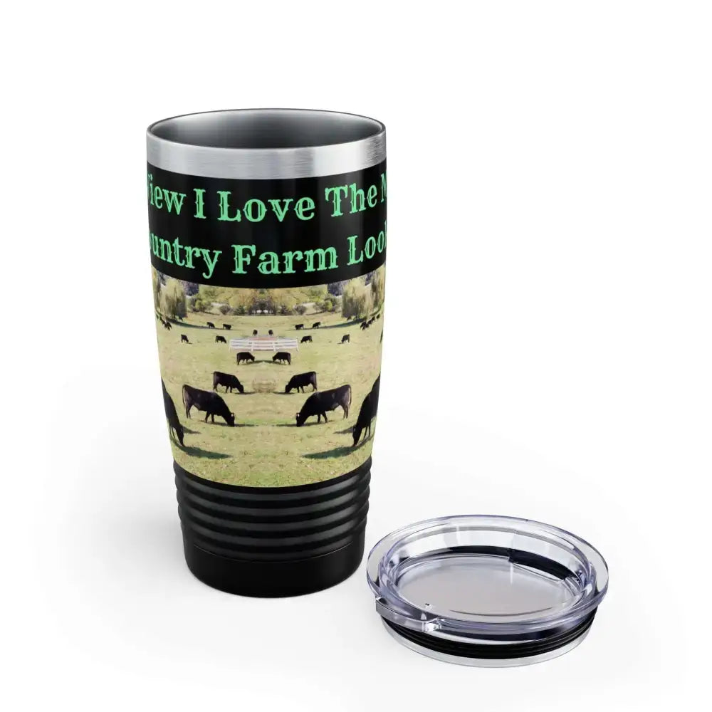 Cowboy Country Coffee Mug, Farmer Travel Tumbler, Gifts for Men 20oz