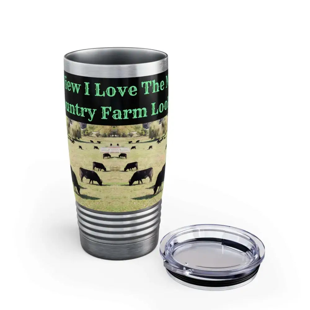 Cowboy Country Coffee Mug, Farmer Travel Tumbler, Gifts for Men 20oz