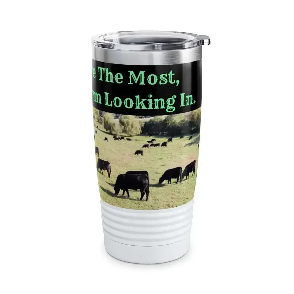 Cowboy Country Coffee Mug, Farmer Travel Tumbler, Gifts for Men 20oz
