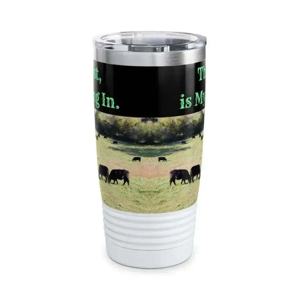 Cowboy Country Coffee Mug, Farmer Travel Tumbler, Gifts for Men 20oz