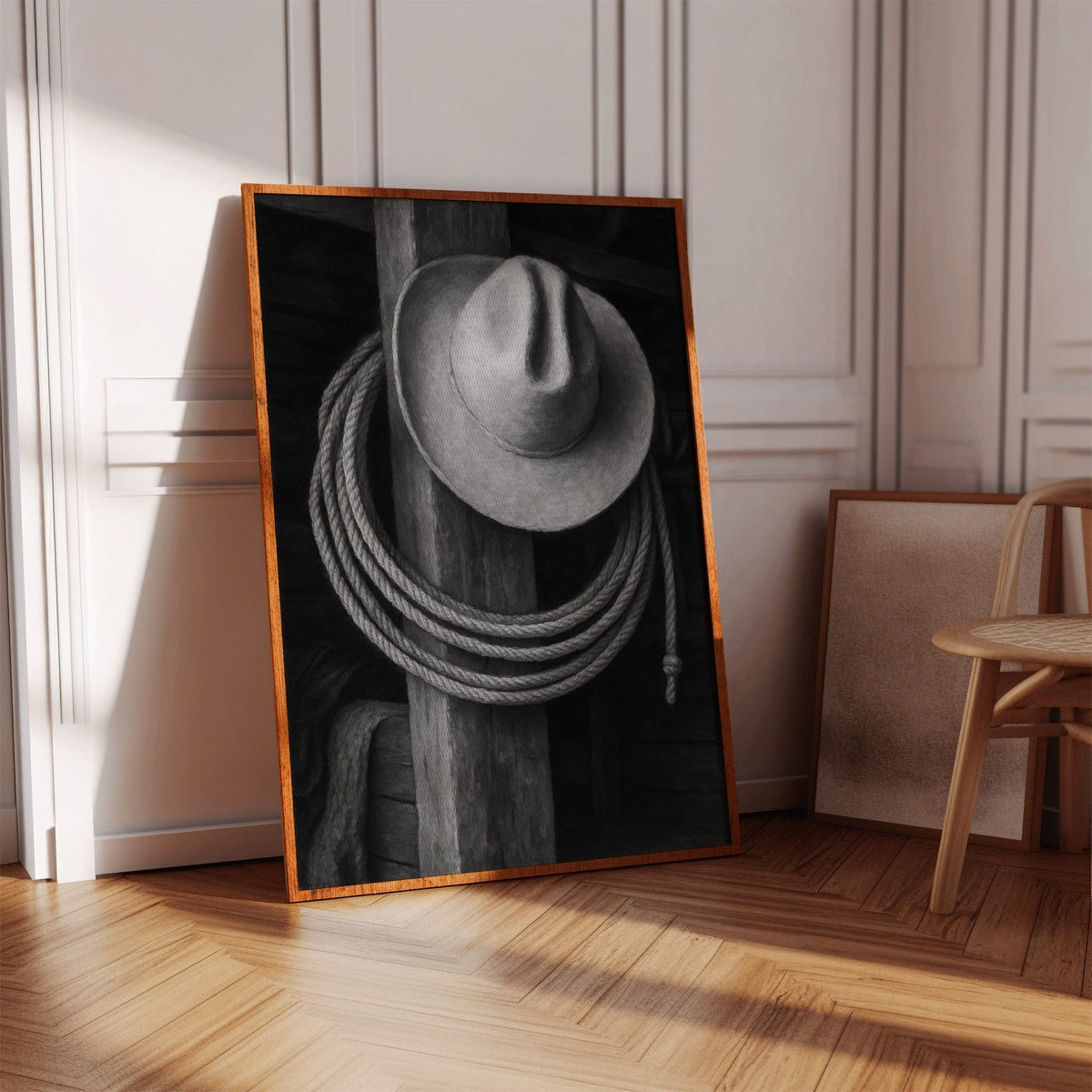 Cowboy Hat and Lasso - Quarter Circle AK Boutique
