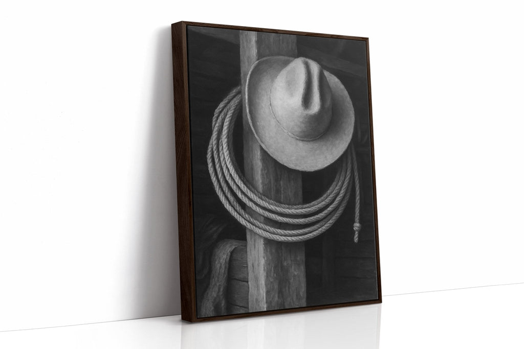 Cowboy Hat and Lasso - Quarter Circle AK Boutique