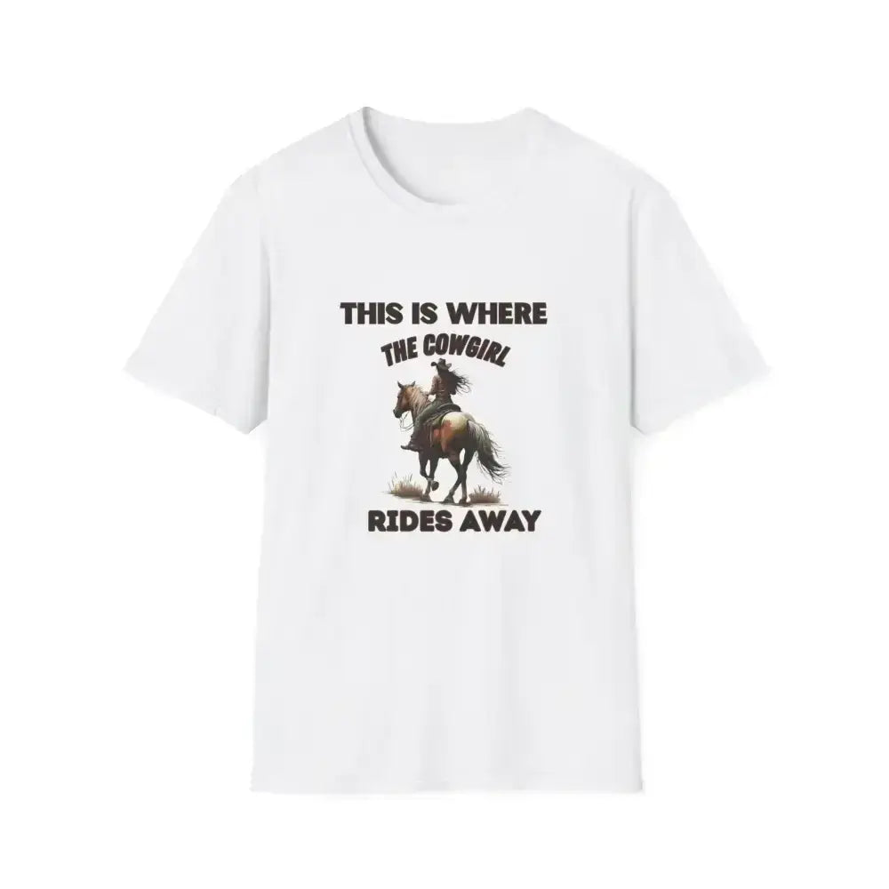 Cowgirl Adventure T-Shirt, Western Apparel, Tailriding Tee
