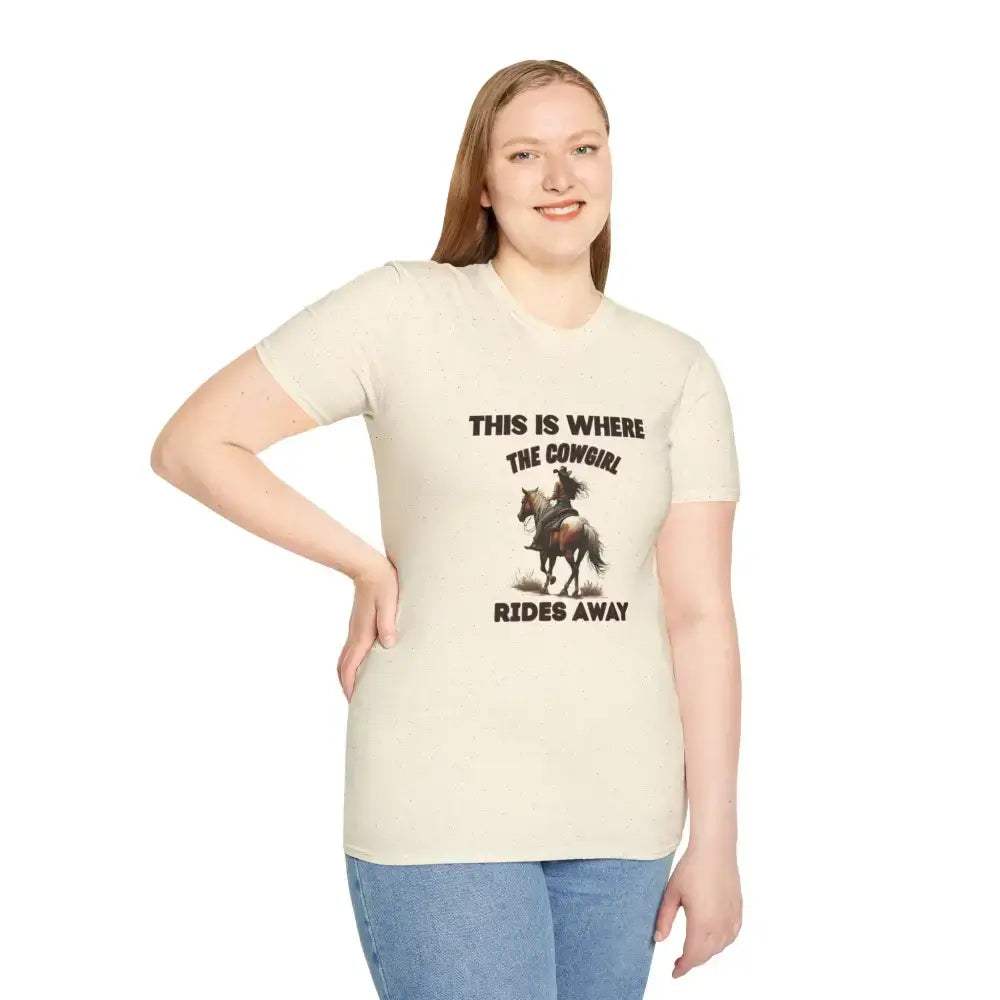 Cowgirl Adventure T-Shirt, Western Apparel, Tailriding Tee