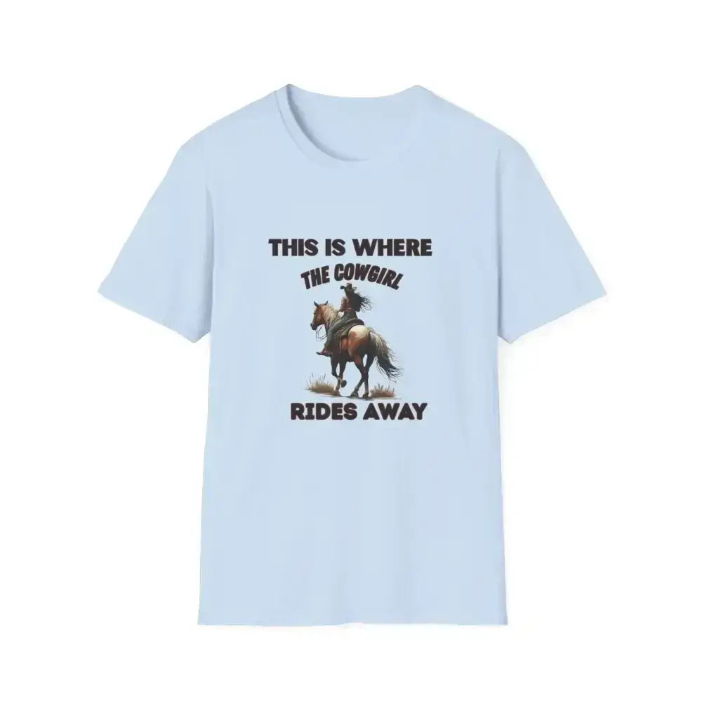 Cowgirl Adventure T-Shirt, Western Apparel, Tailriding Tee