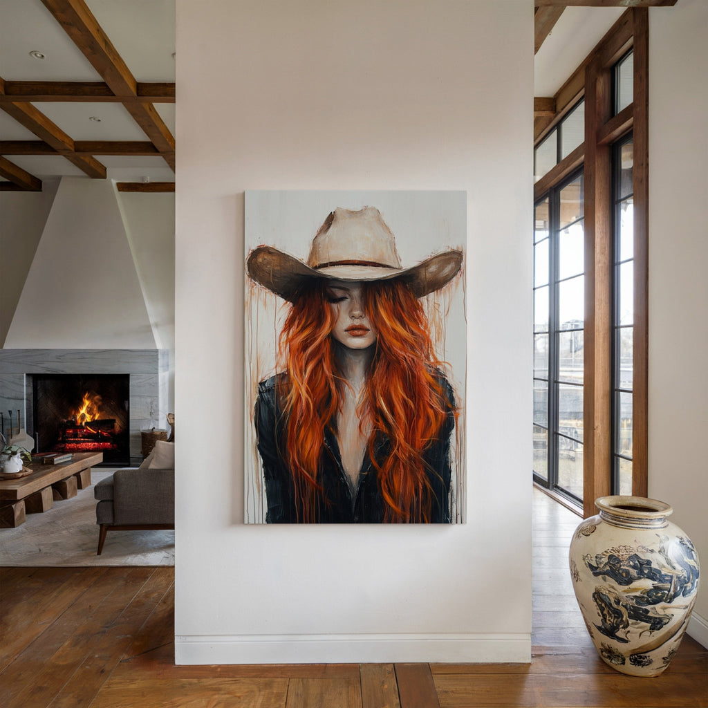 Cowgirl Ember – Rustic Elegance in Red - Quarter Circle AK Boutique